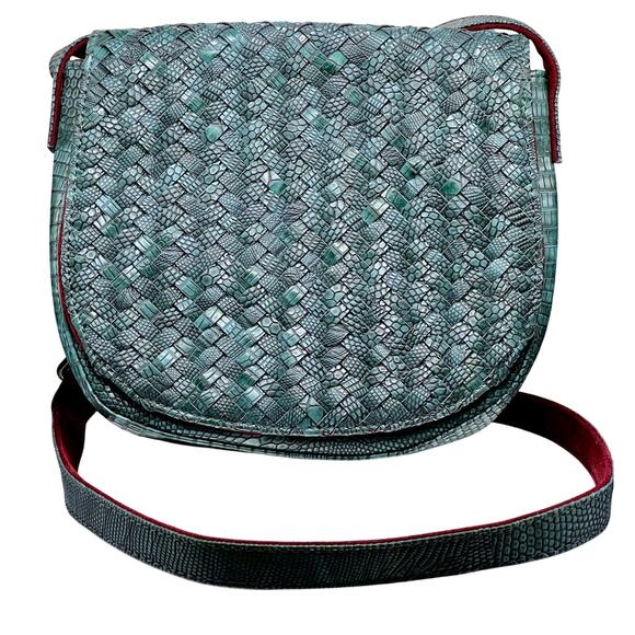 DEAUX LUX Faux Vegan Leather Purse Bag - Picture 1 of 5